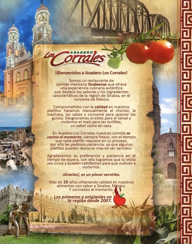 Presentación de Asadero Los Corrales