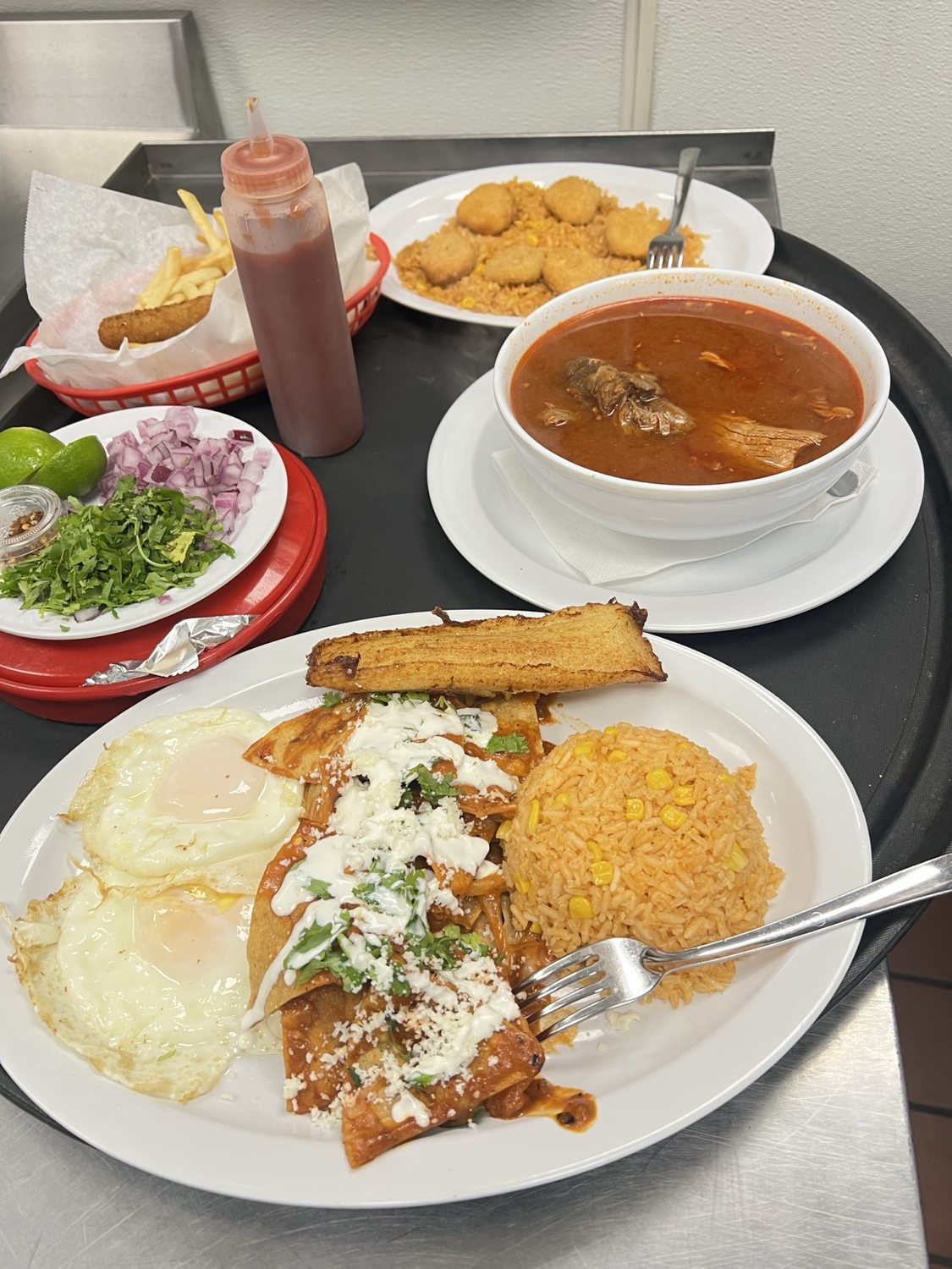 Desayuno y platillos de Asadero Los Corrales