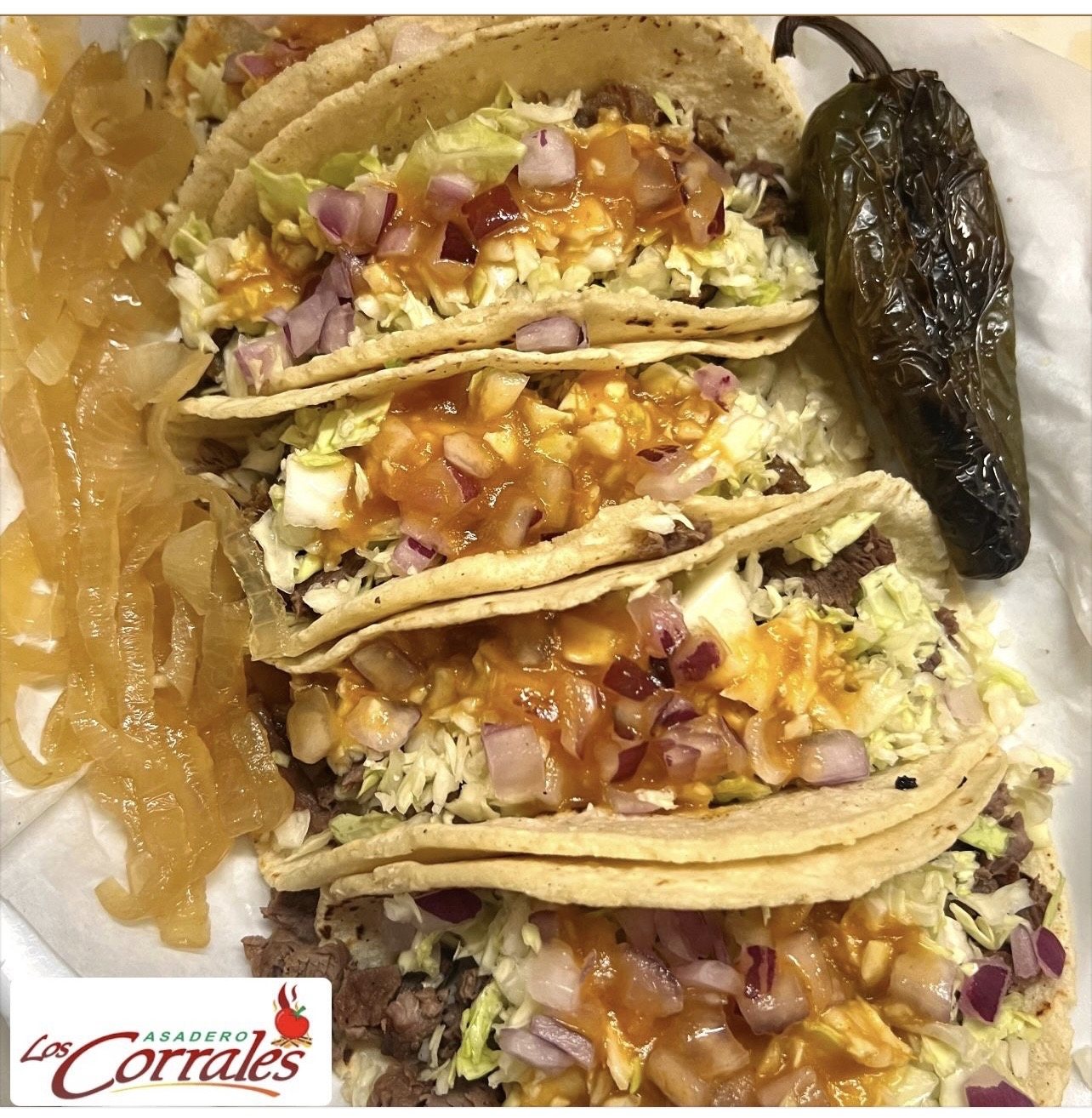 Tacos de Asadero Los Corrales